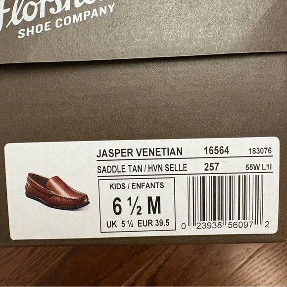 Florsheim Tan Leather “Jasper Venetian” Loafers - Picture 5 of 7